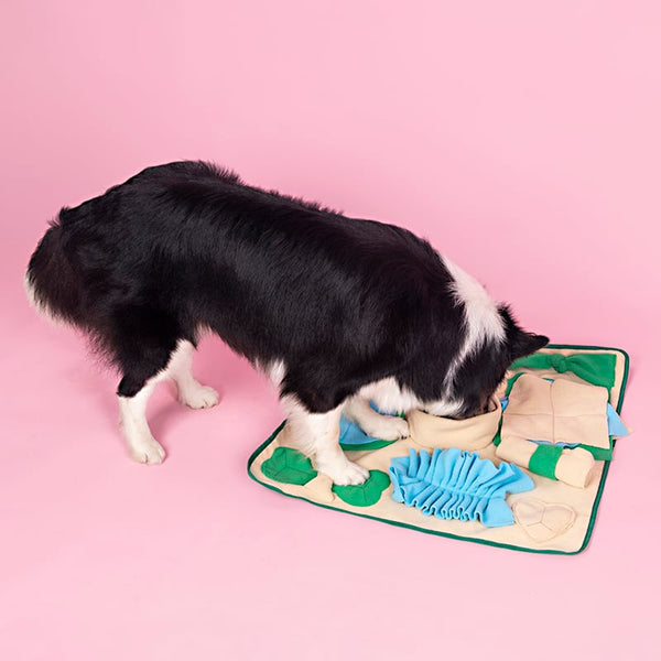 Snuffle Mat for Dogs — Interactive Nosework Feeding Toy