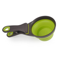 Collapsible Travel Dog Bowl — 16 oz Silicone Scoop, Bowl & Measuring Cup