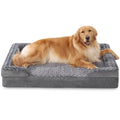 Orthopedic Dog Bed - Large Waterproof Memory Foam Couch for Big Dogs