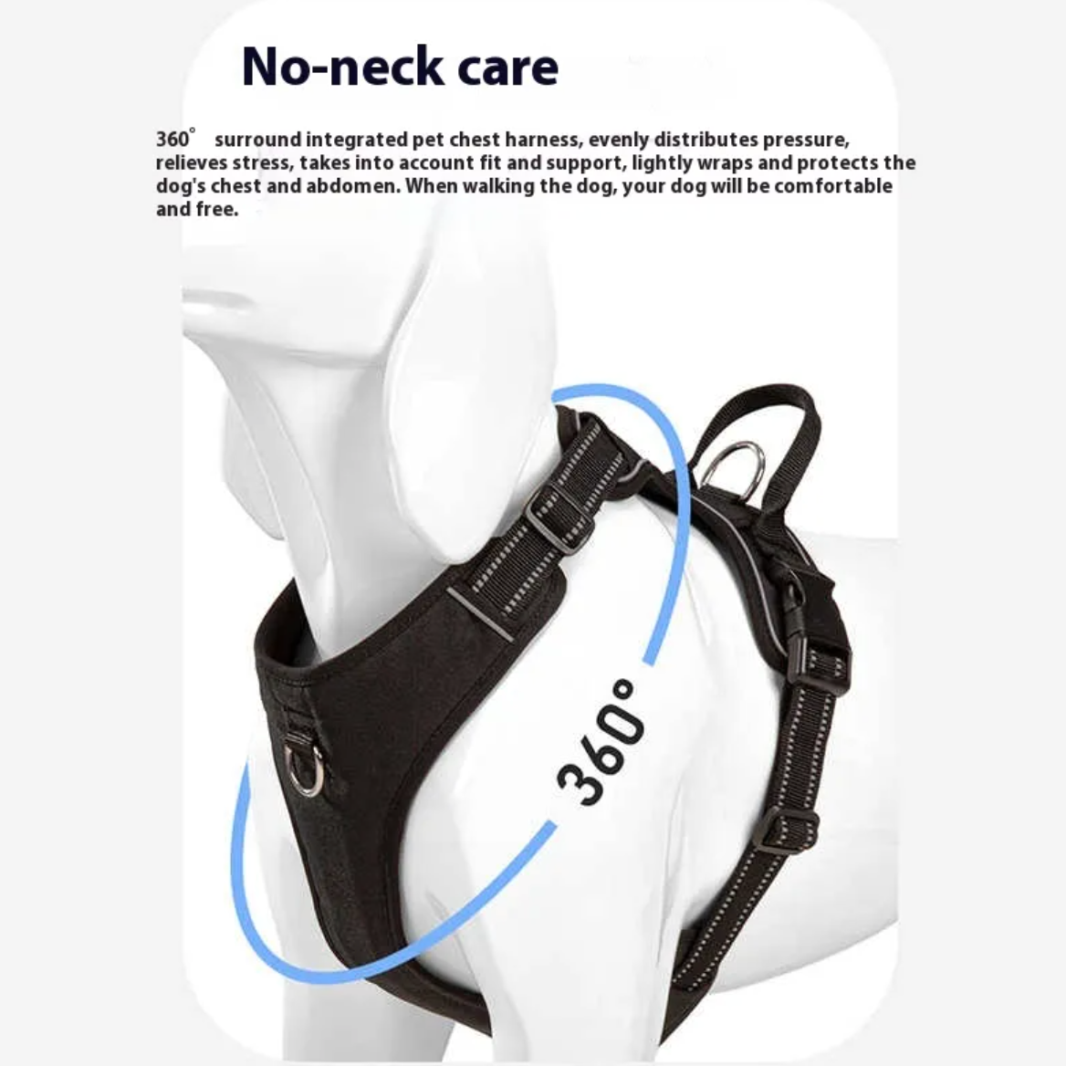 No-Pull Dog Harness with Leash