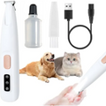 Paw Pad Trimmer for Dogs & Cats — Rechargeable, LED Light