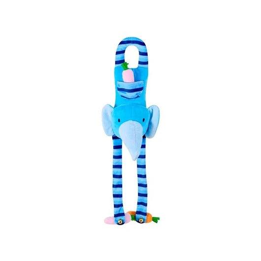 Door-Hanging Cat Teaser — Single Spring Toy for Door Handles