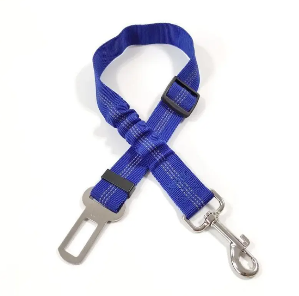 Reflective Dog Car Seat Belt — Bungee Tether, One Size