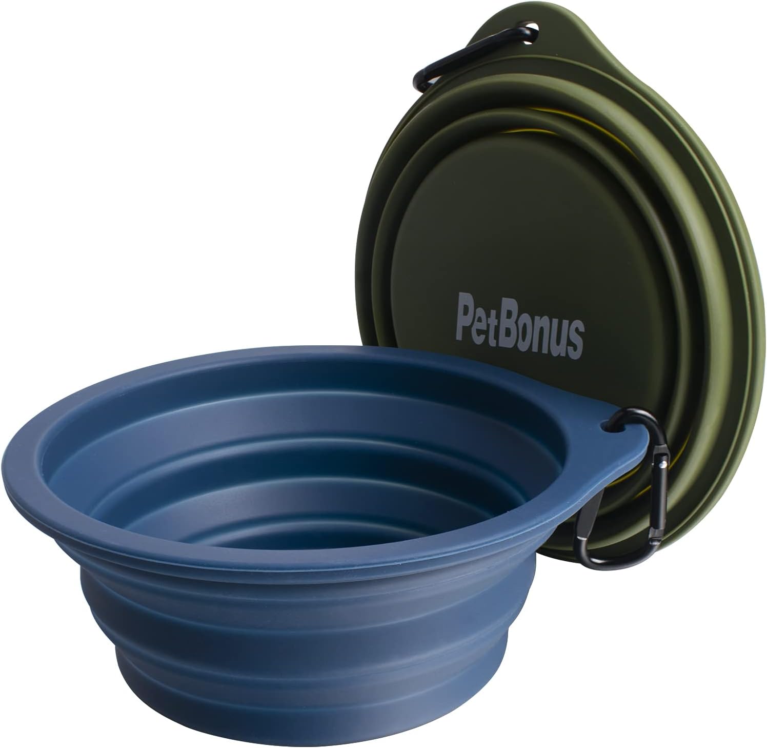 Collapsible silicone dog bowls - capacity detail