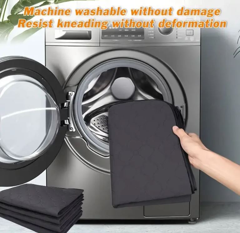 Washable pee pads - absorbent layers detail