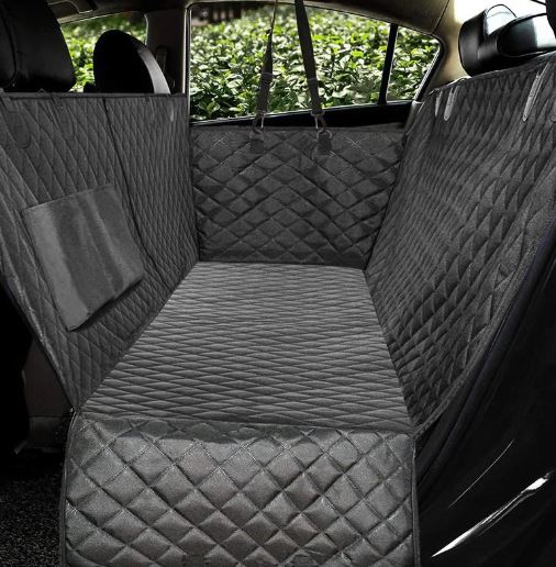 Waterproof Dog Car Seat Cover with Mesh Window — 54 x 58 in