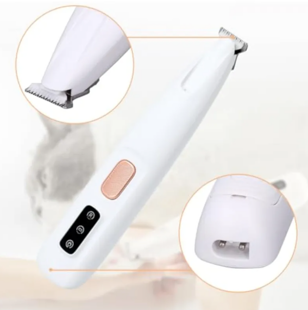 Paw Pad Trimmer for Dogs & Cats — Rechargeable, LED Light