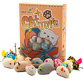 Plush catnip mice 32-piece variety pack of cat toys