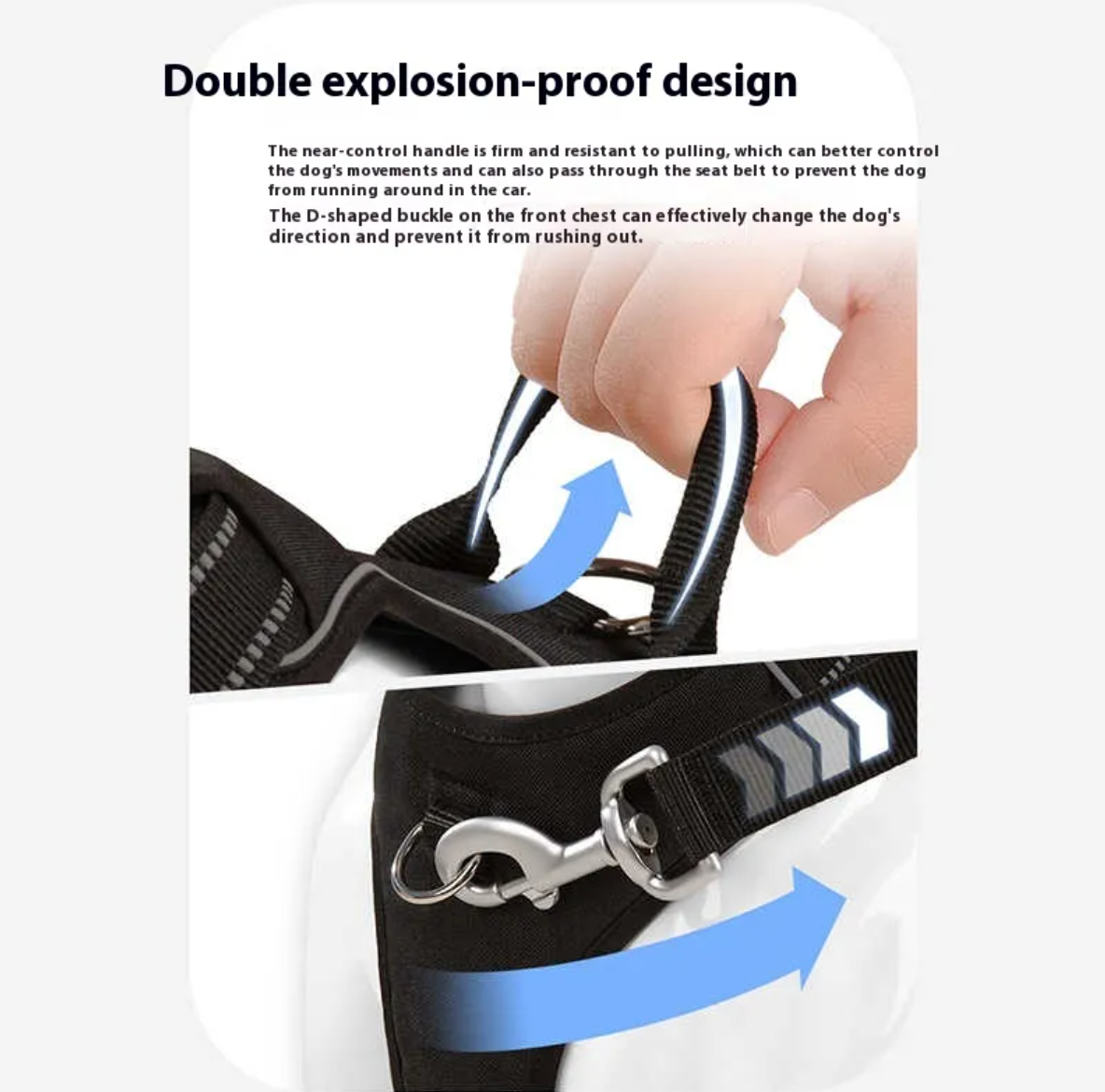 No-Pull Dog Harness with Leash