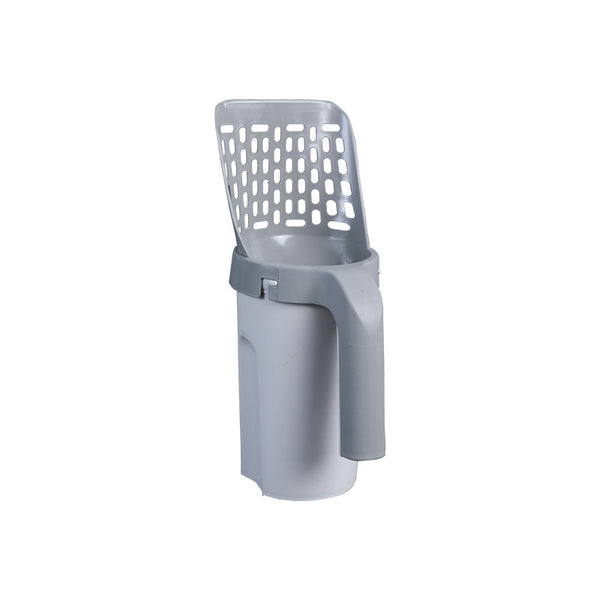 Cat Litter Scoop with Built-In Waste Bin & Sifter - Includes 4 Bag Rolls
