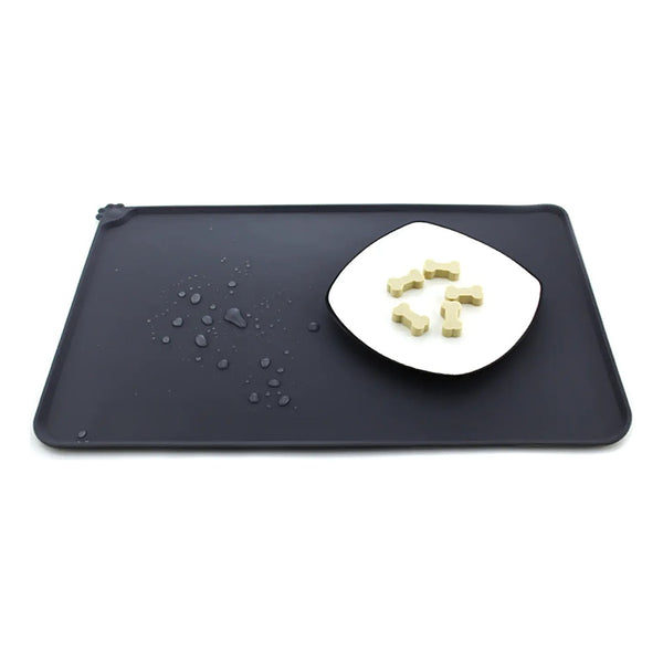 Silicone Pet Feeding Mat — Waterproof, Non-Slip, One Size